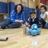Corpus Christi Holy Rosary School Photo #3 - CCHR teaches students how to program with Dash and Dot, toy robots that make coding fun using apps on iPads, iPhones, Android tablets and phones.
