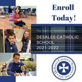 DeSales Catholic School Photo #8 - Be a Part of Something Great! Now enrolling in preschool and kindergarten through grade 8! This year we successfully offered our students 5 days of in-person learning, even amidst a pandemic, student enrollment is up 12%.