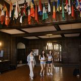 Emma Willard School Photo #7 - Flags in Kellas represent the 38 countries our students call home (when not at home on Mount Ida)