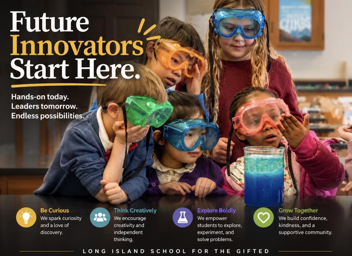 Long Island School For The Gifted Photo #3 - Is your child gifted? Schedule a private IQ exam to see if LISG is the right fit. Email admissions@lisg.org for more information.