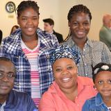 Maplebrook School Photo #5 - Happy student and family at International Awards Luncheon