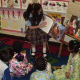 Our Saviour Lutheran School Photo #8 - Students reading to students on Literacy Day.