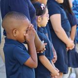 El Cajon Seventh-day Adventist Christian School Photo #8 - Students participate in morning prayer and devotional.