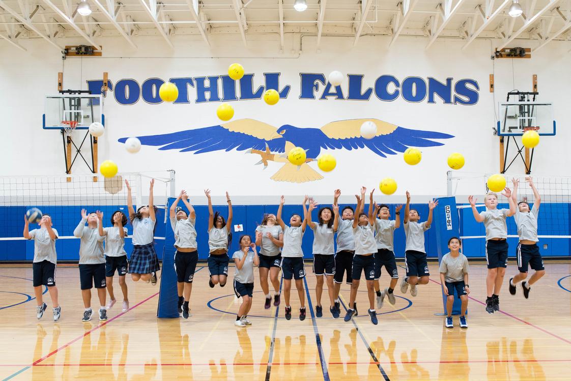 Foothill Country Day School Photo #1 - Our students love physical education and wellness! It isn't just traditional sports though! They enjoy a host of activities not available at other schools including yoga, badminton, archery and even juggling.