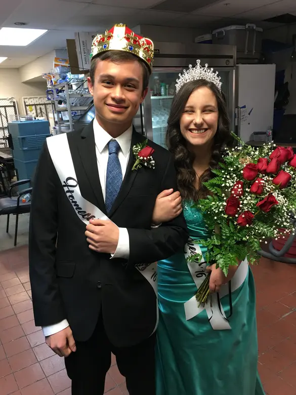 Liberty Christian School Photo - Student body nominated the 2016 Homecoming King and Queen