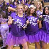 Louisville High School Photo #24 - The Purple Butterflies show their sophomore class pride.