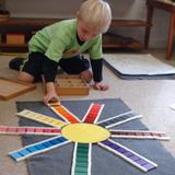 Montessori Child Development Center Photo #4 - Color wheel