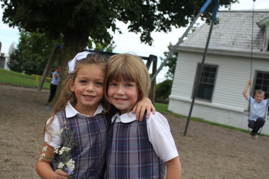 Immaculate Heart Elementary School Grades Photo #1 - IHC Primary School students reunite on the first day of school. The Primary School includes grades K-3, as well as the St. John Bosco Pre-School program, which offers programs for 3 and 4 year olds, as well as the area's first Junior Kindergarten for young 5-year olds and mature 4-year olds.