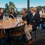The Storm King School Photo #6 - Students eating breakfast it the cafeteria