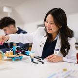 The Knox School Photo #10 - Our state-of-the-art STEM lab is a gathering place for students to explore technology, computer science, and engineering.