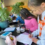 The Park School Of Buffalo Photo - Grade 4 students are paired with a Grade 5 buddy and spend time shadowing them throughout the school year in preparation for middle school.