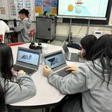 Transfiguration School Photo #9 - Students at work!