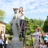 Villa Maria Academy Photo #5 - Each year, 8th grade students have the honor of crowning Mary during our May Crowning of the Blessed Mother.
