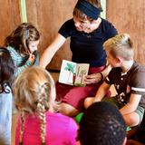 The Waldorf School Of Garden City Photo #12 - Lower School students learning German.