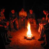 Cameron Boy's Camp School Photo - Reflection is an important part of camp. We end every day around a campfire celebrating our successes and planning for the next day.
