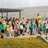 Greensboro Day School Photo #2 - The school celebrates the grand opening of The Center for Student Life & F.M. Kirby III Center for Entrepreneurship & Innovation