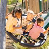 Greensboro Day School Photo #6 - Preschool students enjoying the playground at the Helen Monroe Preschool.