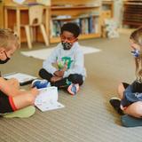 Greensboro Montessori School Photo #7 - Students are encouraged to work both independently and collaboratively.