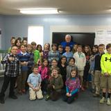 Hickory Day School Photo - Mayor Rudy Wright came to speak about different types of government.