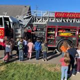 East Richland Christian Schools Photo #26 - The local fire department visits the lower elementary.
