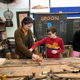 Spring Garden Waldorf School Photo #8 - Waldorf students learn with their hands and learn applied and practical arts as part of mathematics, science and development of persistence and will. Woodworking is a special and required subject for grades 5-8.