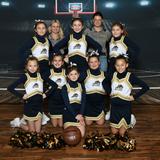 St. Mary School Photo #4 - 4th & 5th Grade Cheer Squad!Go Charger Ladies!SMS has a variety of sports, clubs and individual activities for students to get involved in from kindergarten through 8th grade!