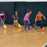 Cleveland Montessori Photo #7 - Physical education in the historic Alta House gymnasium is a wonderful extension of the school facilities.