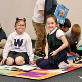 The Wellington School Photo #9 - Lower School Students in Library, The Wellington School, Columbus, Ohio