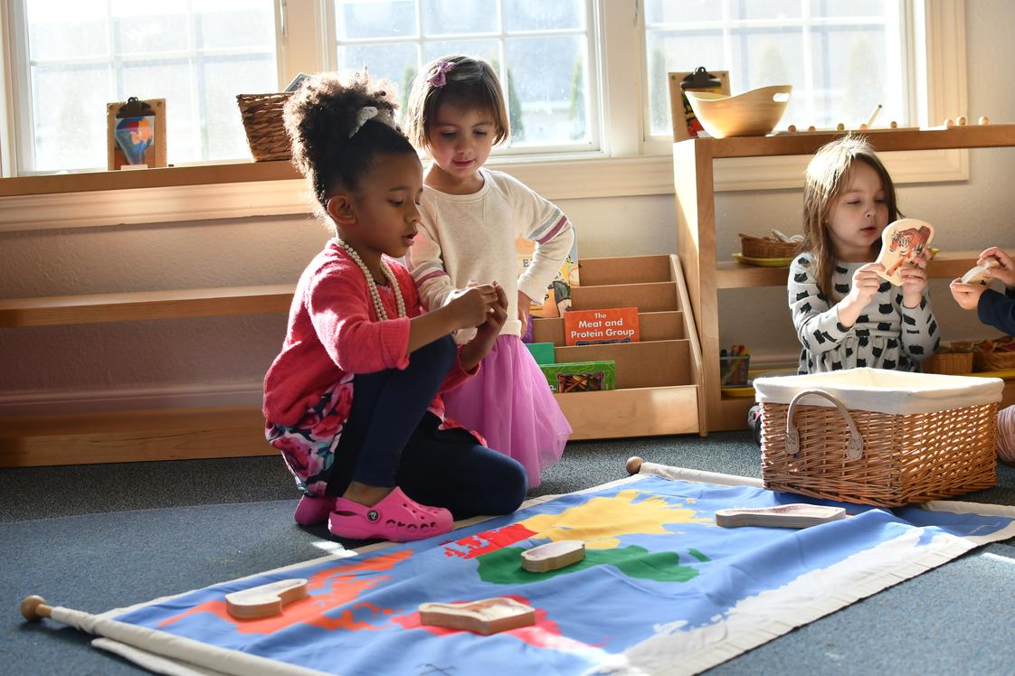 West Side Montessori Photo #1 - Children spend up to three years with the same teachers. Mixed-age groups encourage interaction between older and younger children; older children become role models for younger children. Children encouraged to teach, help, and collaborate with one another.