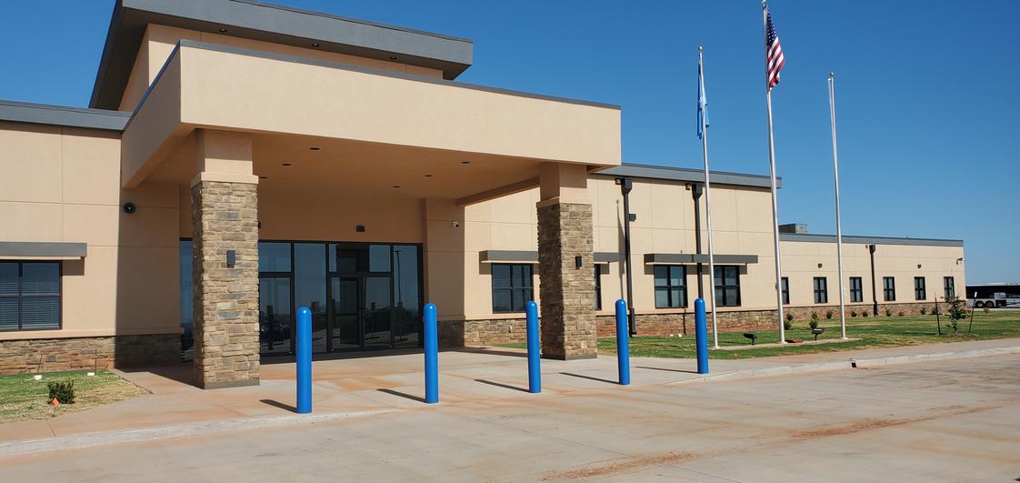 Corn Bible Academy Photo - CBA's new campus (opened April 2022) in Clinton, OK makes CBA easily accessible to a large number of students in Western Oklahoma, including those in Clinton, Weatherford, and Elk City. Commuter bus transportation is available.