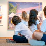 Holland Hall Photo #8 - Primary School students visit the Holliman Art Gallery during our annual ARTWorks program.