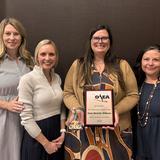 Metro Christian Academy Photo #4 - Secondary Art Teacher Darla Williams receives the OAEA Art Educator of the Year Award.