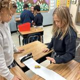 Metro Christian Academy Photo #14 - STEM: Bridges out of classroom materials