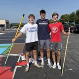 Metro Christian Academy Photo #9 - Seniors Painting Parking Spots