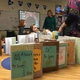 Abiqua School Photo #4 - 1st and 2nd grade students write and illustrate books throughout the school year. They share these books with parents.