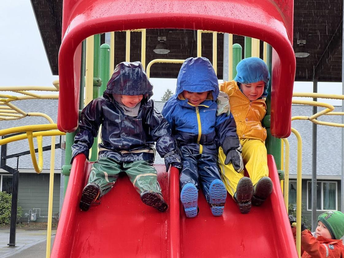 Swallowtail Waldorf School & Farm Photo #1 - Our students are outside every day - rain or shine!