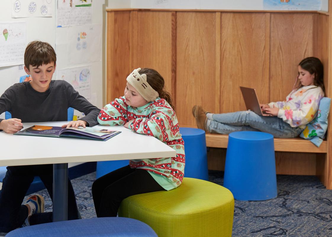 Buckingham Friends School Photo #6 - Students in the BFS Common Spaces | Photo credit: Ralph "Ozzie" Oswald