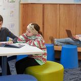 Buckingham Friends School Photo #6 - Students in the BFS Common Spaces | Photo credit: Ralph "Ozzie" Oswald