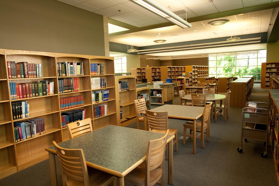 Dock Mennonite Academy Photo #1 - The Rosenberger Academic Center features state of the art facilities in science, family and consumer science, a robotics course, and a beautiful new library. Schedule your visit to Dock today!