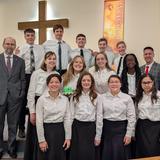 Emmaus Baptist Academy Photo - Some of our High School Students participate in an All-State Choir in November.