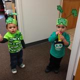 Hope Lutheran School And Preschool Photo #2 - Our preschool children having a good time during St. Patrick's day.
