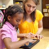 Lancaster Mennonite School New Danville Photo #3 - Current Technology: Ipads are used regularly in the classroom.