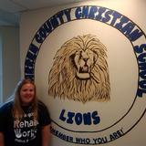 Warren County Christian School Photo - Kyra Keeler's painting at Warren General Hospital for WCCS