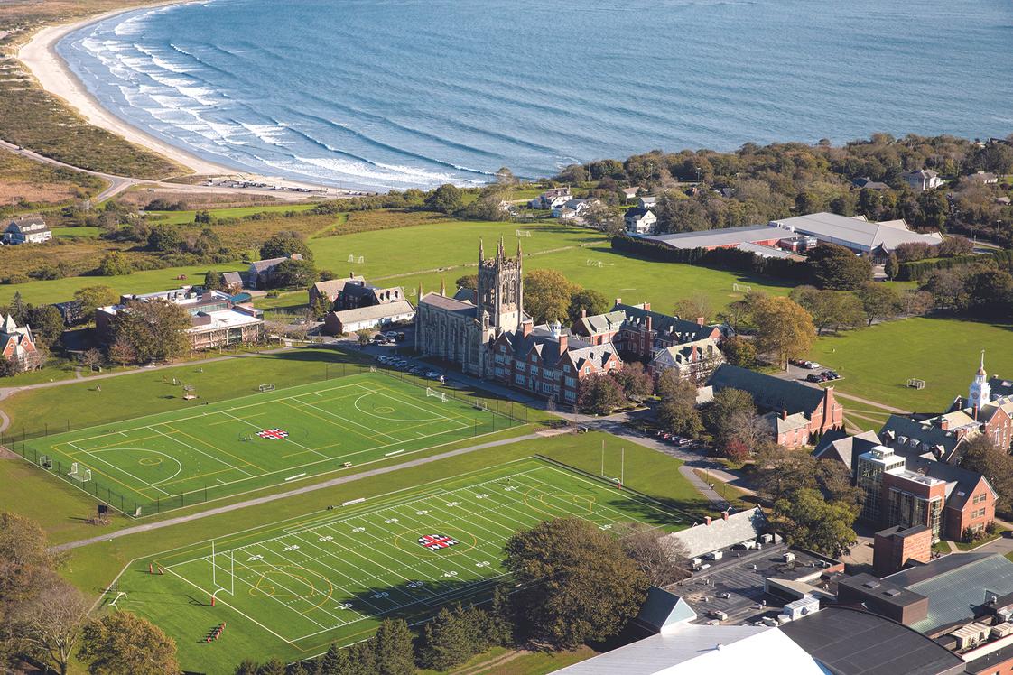 St. George's School Photo - An aerial view of campus from the northwest.
