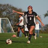 St. George's School Photo #4 - Varsity girls' soccer on Montgomery Field (turf).