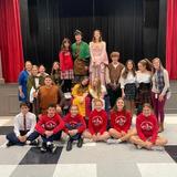 Bishop England High School Photo #6 - Partial 2022 cast of the Robin Hood production at a local partner school