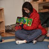 Montessori School Of Columbia Photo - Upper Elementary guest reading to Primary level students