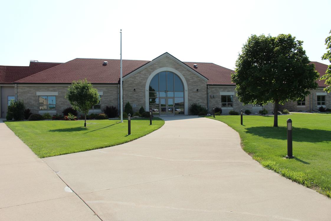 St. Katharine Drexel Elementary Photo - Front of School