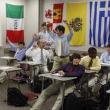 Memphis University School Photo #3 - Enthusiastic teachers and a supportive classroom environment keep boys engaged in learning.