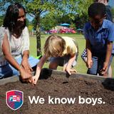 Presbyterian Day School Photo #6 - Boys aren't afraid to get their hands dirty while learning!